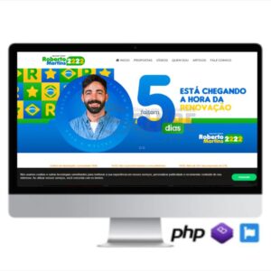 SCRIPT SITE PARA POLÍTICO 2022 EM PHP COM PAINEL ADMINISTRADOR COD-8021